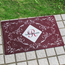 Create Your Own Personalized Initial Door Mat