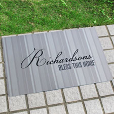 Create Your Own Personalized Classic Monogrammed Door Mat