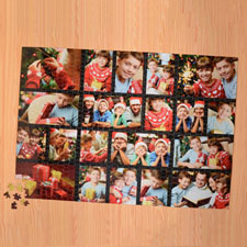 Black Twenty Collage 1000 Piece 19.75x28 Personalized Jigsaw Puzzle