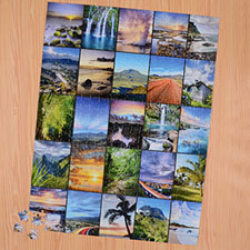 Twenty Five Collage 18 X 24 Photo Puzzle